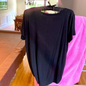 Woman’s black t-shirt